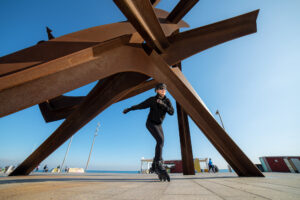 Powerslide Kolieskové korčule Powerslide Swell Triple Black 110 Trinity