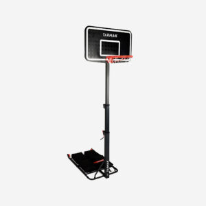 Basketbalový kôš B100 Easy Box skladací s kolieskom nastaviteľný 240 - 305 cm TARMAK