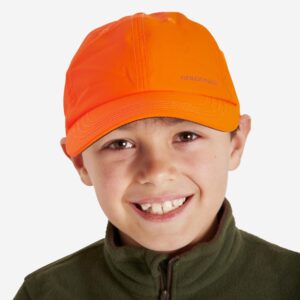 Detská šiltovka 100 oranžová SOLOGNAC