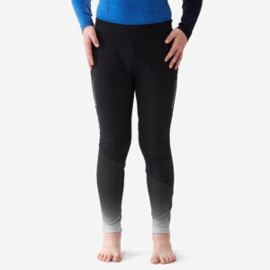 Detské legíny XC S TIGHT 500 na bežecké lyžovanie čierne INOVIK
