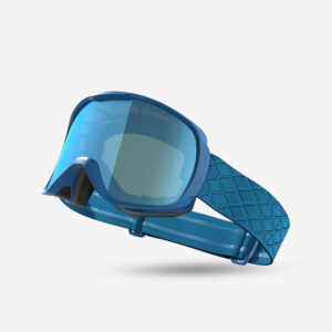 Detské lyžiarske a snowboardové okuliare G 500 S3 modré WEDZE