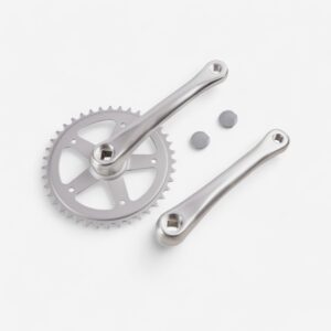 Hliníkové stredové zloženie Crankset 40 zubov Elops 540 strieborné ELOPS