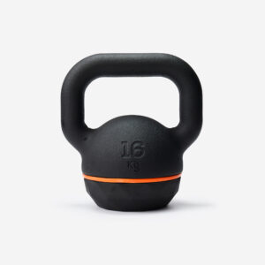 Kettlebell 16 kg liatinový s gumenou základňou CORENGTH