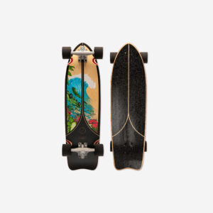 Longboard Fish 500 čierny DECATHLON