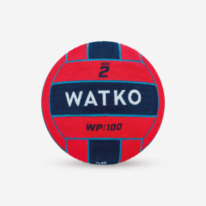 Lopta na vodné pólo WP100 veľkosť 2 červeno-modrá WATKO
