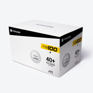 Loptičky na stolný tenis FB 830+ 1* 4+ X72 biele PONGORI