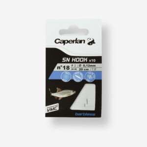 Montované rybárske háčiky SN Hook barbless CAPERLAN
