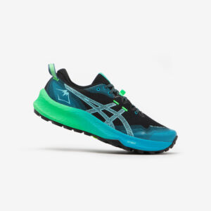 Pánska bežecká obuv Gel Trabuco 12 čierno-modro-zelená ASICS