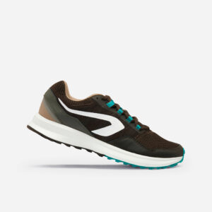 Pánska bežecká obuv Run Active Grip bronzová KALENJI
