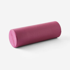 Penový valec na pilates 38 cm fialový DOMYOS