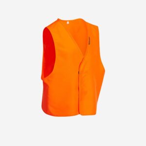 Poľovnícka reflexná vesta 100 oranžová SOLOGNAC