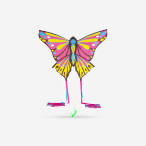 Statický šarkan MFK 160 ružovo-žltý ORAO