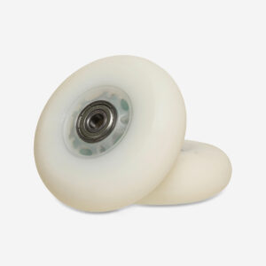 Súprava 2 svietiacich koliesok s ložiskami pre kolieskové korčule 80 mm 82A OXELO