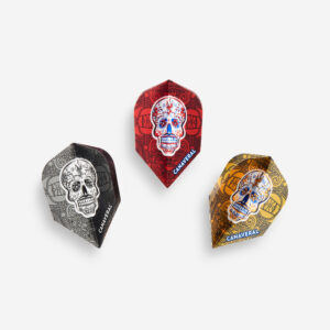 Súprava 3 sád po 3 letky STANDARD SKULLS CANAVERAL