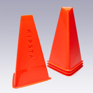 Súprava 4 kužeľov Essential 30 cm oranžové KIPSTA