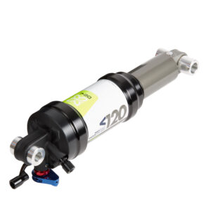 Tlmič O2 AIR LOCKOUT 190 x 51 mm s podložkami 40 × 10 mm 25 × 8 mm X-FUSION