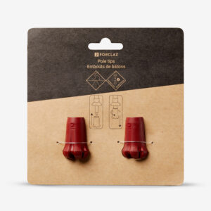 2 koncovky na turistickú palicu FORCLAZ