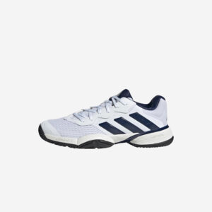 ADIDAS Barricade detská tenisová obuv bielo-modrá ADIDAS