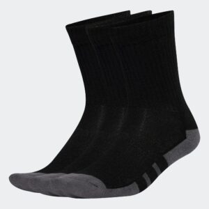 ADIDAS Crew súprava 3 vysokých ponožiek čierna ADIDAS