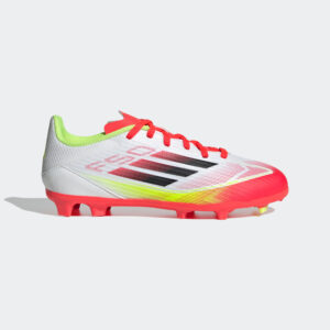 ADIDAS F50 League FG/MG detské kopačky biele ADIDAS