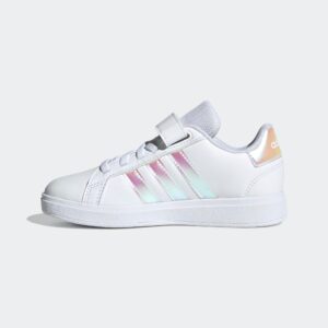 ADIDAS Grand Court detská obuv ružovo-biela ADIDAS