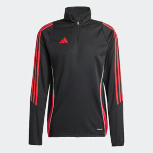 ADIDAS Tiro 24 tréningová mikina čierno-červená ADIDAS