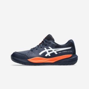 Asics Gel Resolution 9 detská tenisová obuv modro-oranžová ASICS