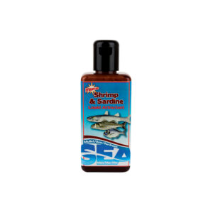 Attraktant Shrimps & Sardine 250 ml na morský rybolov DYNAMITE BAITS