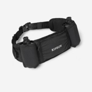 Bežecký opasok na fľaše 2× 250 ml Belt 500 unisex KIPRUN