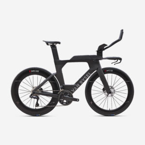 Bicykel XCR TRIATHLON ULTEGRA DI2 karbón čierny VAN RYSEL