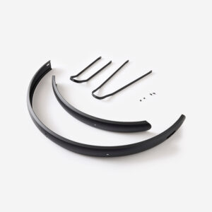 Blatníková súprava rad Btwin E-LD čierna BTWIN