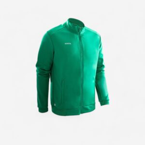 Bunda Essential na futbalové tréningy zelená KIPSTA