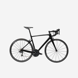 Cestný bicykel EDR CF ULTEGRA čierny VAN RYSEL