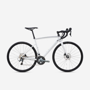 Cestný bicykel Endurance NCR AF Shimano Tiagra 2x10 r biely VAN RYSEL