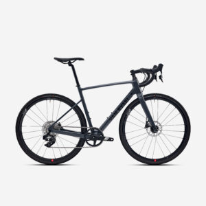 Cestný bicykel NCR CF Allroad Apex sivý VAN RYSEL