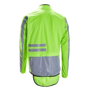 Cyklistická bunda s nepremokavou membránou RC 500 Vi Viz TRIBAN