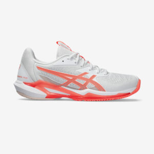 Dámska tenisová obuv Gel Solution Speed FF 3 na rôzne povrchy bielo-oranžová ASICS