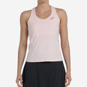 Dámske funkčné tielko na padel Bullpadel Envio ružové BULLPADEL