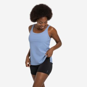 Dámske plavky tankini Heva Tetia jednodielne modré NABAIJI