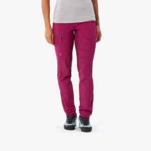 Dámske strečové nohavice Edge na lezenie fialové SIMOND