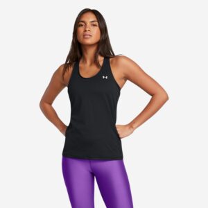 Dámske tielko HeatGear® Armour Racer čierne UNDER ARMOUR