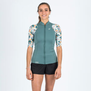 Dámsky anti-UV neoprénový top s krátkym rukávom Yulex100