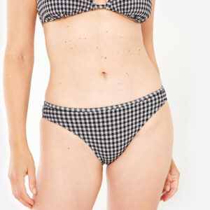 Dámsky spodný diel plaviek Nina Vichy textúrovaný OLAIAN