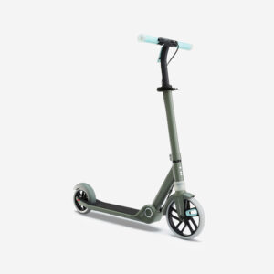 Detská kolobežka M900 zelená kaki-svetlomodrá OXELO