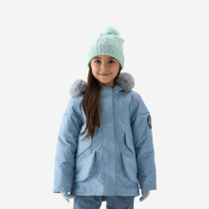 Detská turistická hrejivá bunda - parka SH500 Mountain 2-6 rokov QUECHUA