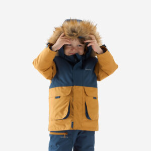 Detská turistická hrejivá bunda - parka SH500 Mountain 2-6 rokov QUECHUA