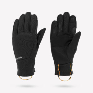 Detské dotykové turistické rukavice SH500 Mountain strečové 6-14 rokov QUECHUA