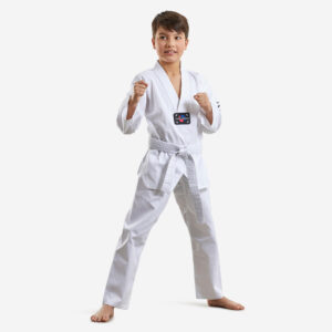 Detské kimono na taekwondo 100 OUTSHOCK