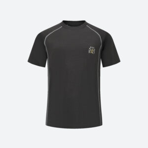 Detské turistické tričko MH900 z vlny merino 7-15 r sivé QUECHUA