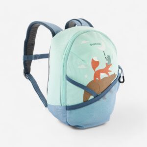 Detský turistický batoh MH100 na 2-6 rokov 5 l mätový QUECHUA
